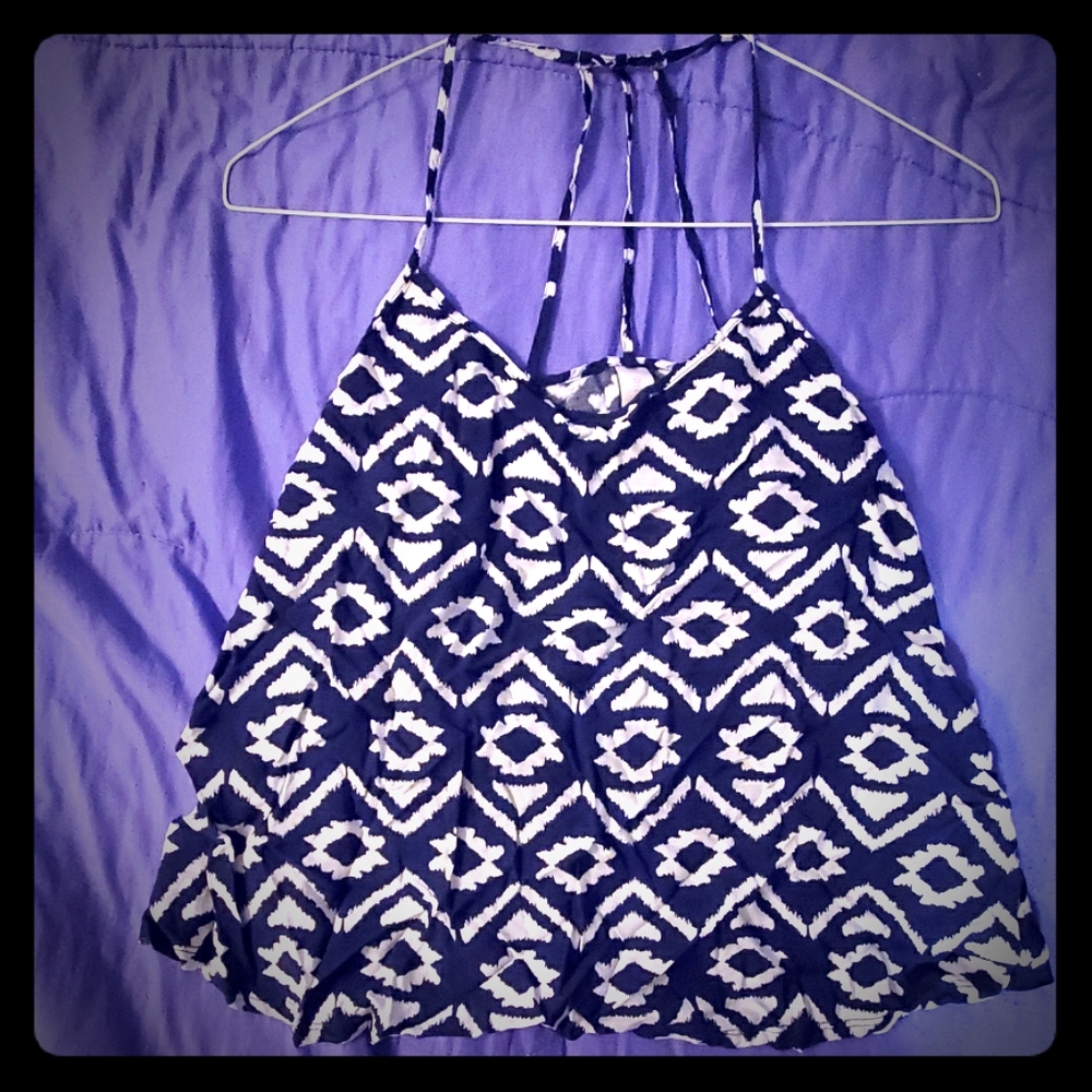 Patterned Tank Top